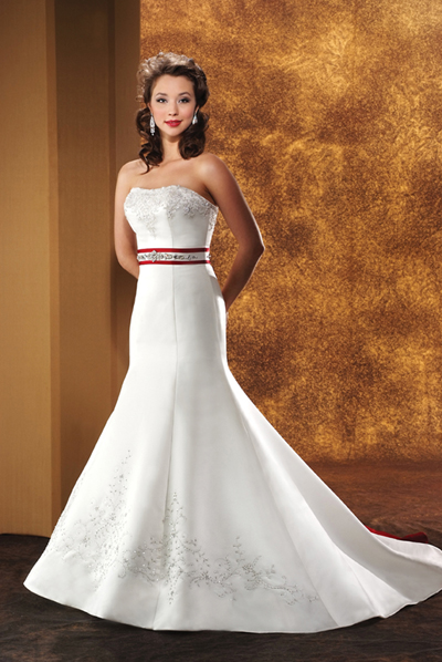 Handmade Modest Elegant Wedding Dress BO091