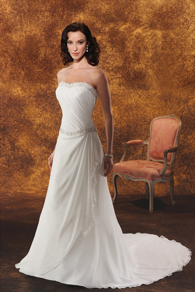 Handmade Bridal Gown / Wedding Dress BO108