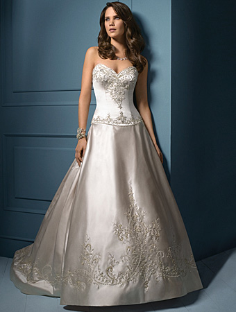 Handmade 2010 Wedding Dress Series 10C001