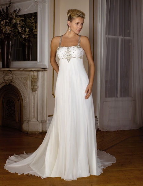 Wedding Dress_Chiffon A-line 10C154