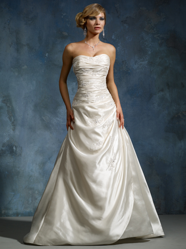Wedding Dress_A-line style 10C175