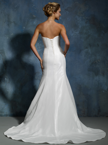 Wedding Dress_Strapless A-line 10C189