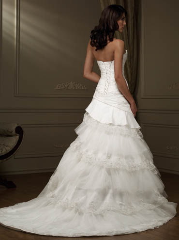 Bridal Gown / Wedding Dress_A-line gown 10C213
