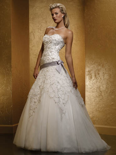 Wedding Dress_A-line style 10C220