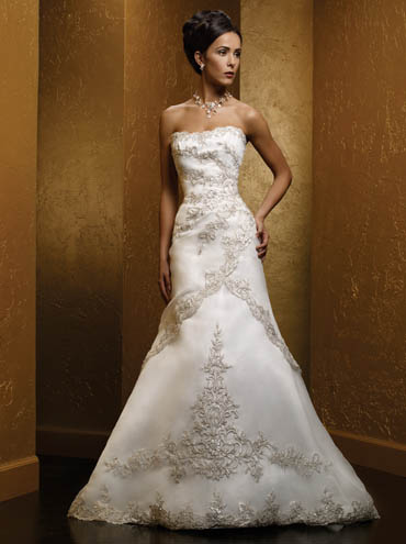 Wedding Dress_Slim A-line 10C227