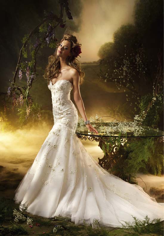 Orifashion HandmadeDream Series Romantic Wedding Dress DW3002 - Click Image to Close