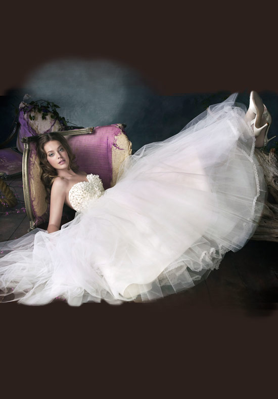 Orifashion HandmadeDream Series Romantic Wedding Dress DW3061 - Click Image to Close