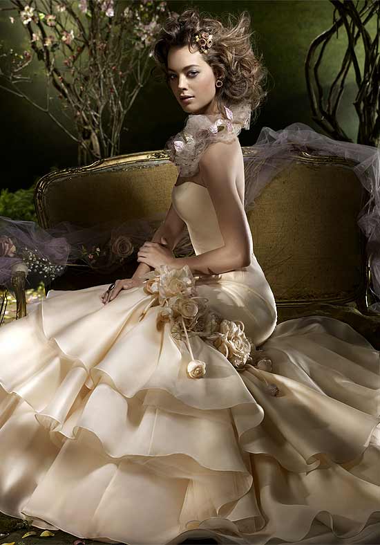 Handmade Dream Series Romantic Wedding Dress DW3952