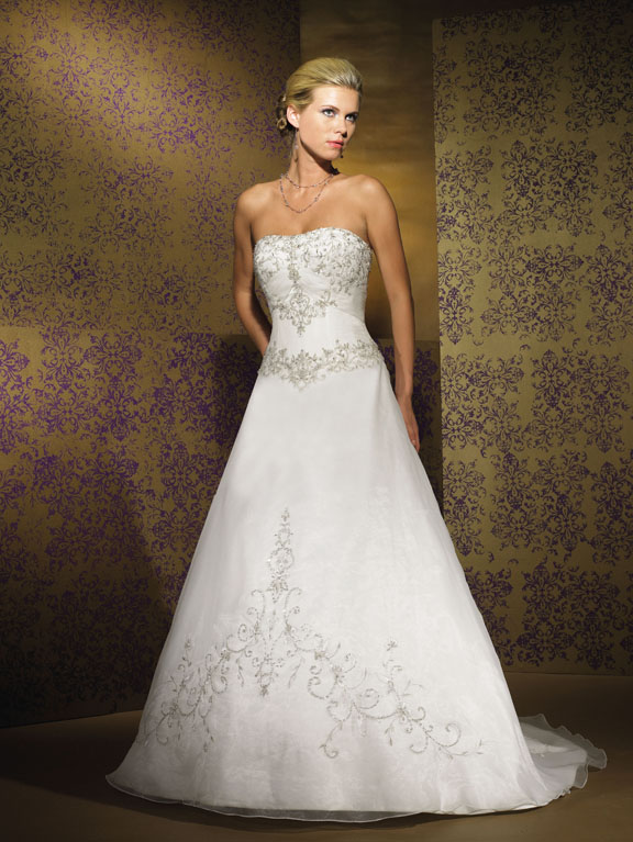 Orifashion HandmadeWedding Dress_A-line gown AL096