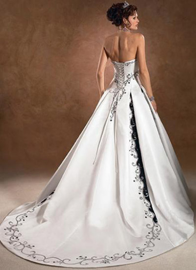 HandmadeOrifashionbride wedding dress / gown BG003