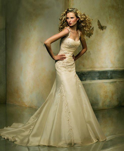 HandmadeOrifashionbride wedding dress / gown BG012