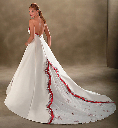 HandmadeOrifashionbride wedding dress / gown BG030