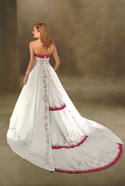 HandmadeOrifashionbride wedding dress / gown BG039