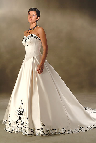 HandmadeOrifashionbride wedding dress / gown BG042