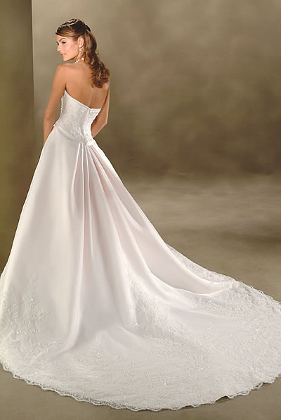 HandmadeOrifashionbride wedding dress / gown BG045