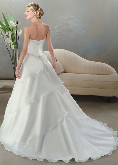 HandmadeOrifashionbride wedding dress / gown BG078