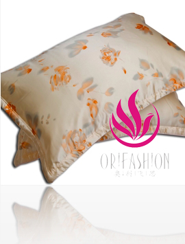 Seamless Orifashion Silk Bedding 6PCS Set Queen Size BSS049A