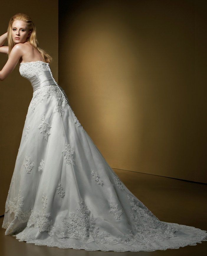 Bridal Wedding dress / gown C943 - Click Image to Close