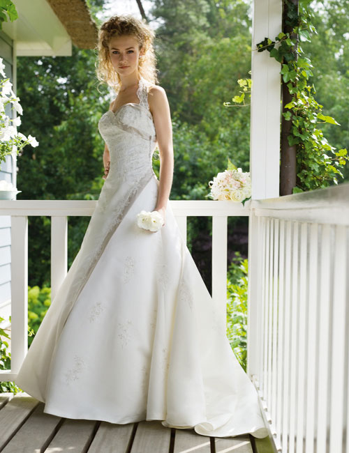 Golden collection wedding dress / gown GW004 - Click Image to Close