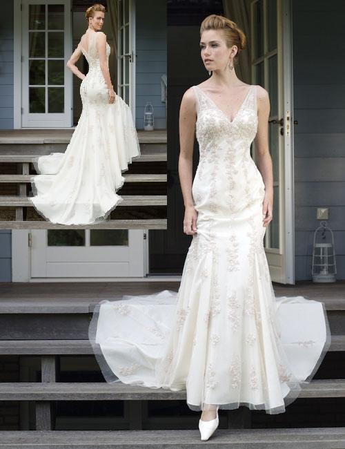 Golden collection wedding dress / gown GW027 Golden collection wedding dress / gown GW027