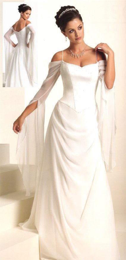 Golden collection wedding dress / gown GW037