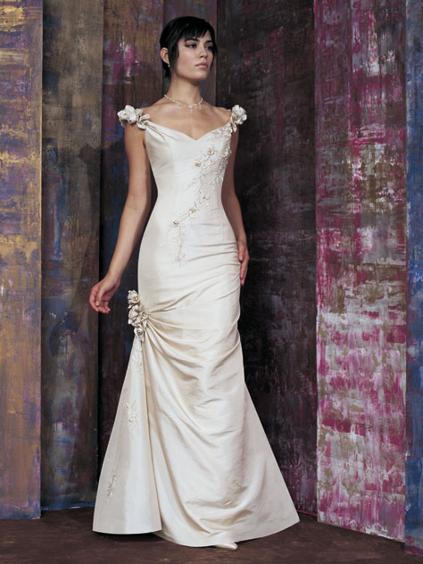 Golden collection wedding dress / gown GW050