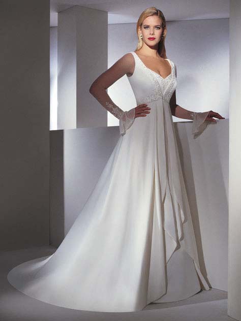Golden collection wedding dress / gown GW052
