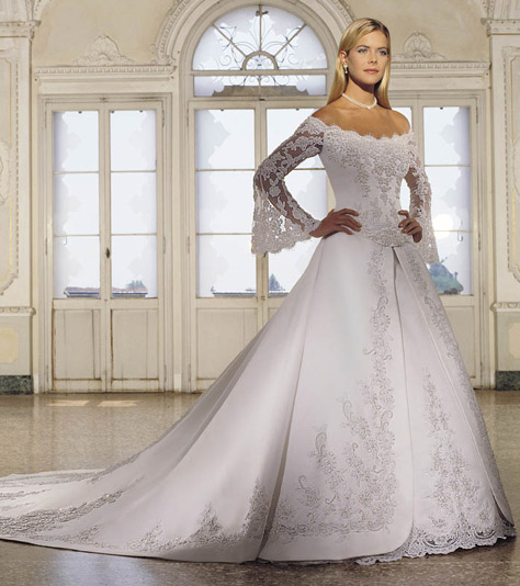Golden collection wedding dress / gown GW057