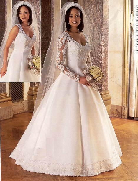 Golden collection wedding dress / gown GW060