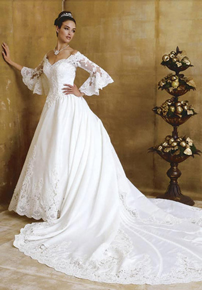 Golden collection wedding dress / gown GW065