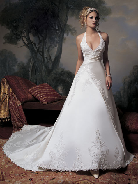 Golden collection wedding dress / gown GW081