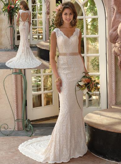 Golden collection wedding dress / gown GW099