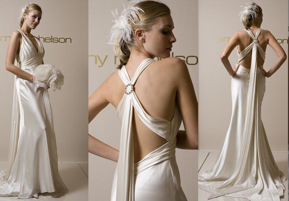 Golden collection wedding dress / gown GW102