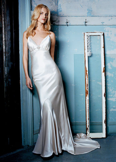 Golden collection wedding dress / gown GW138