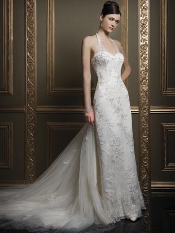 Golden collection wedding dress / gown GW151