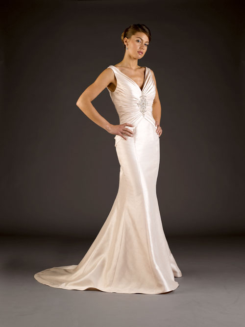 Golden collection wedding dress / gown GW156