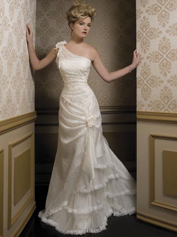 Golden collection wedding dress / gown GW158