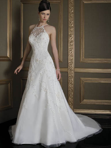 Golden collection wedding dress / gown GW173