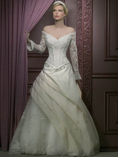 Golden collection wedding dress / gown GW175
