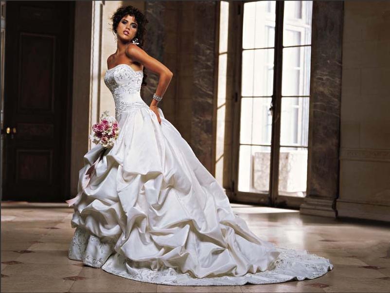 Handmade Luxury Embroidered and Swarovski Beaded Bridal GownEG17