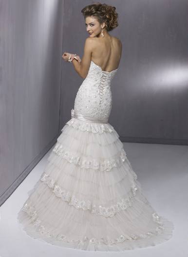 Orifashion Handmade Gown / Wedding Dress MA128 - Click Image to Close