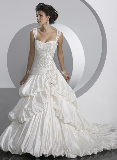 Wedding Dress_A-line gown SC001 - Click Image to Close