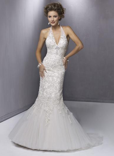 Wedding Dress_Slim mermaid gown SC019