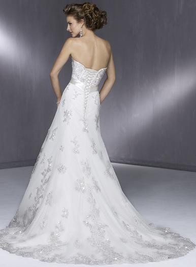 Wedding Dress_A-line gown SC024 - Click Image to Close
