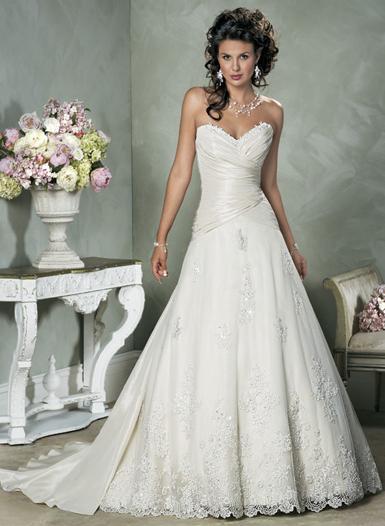 Wedding Dress_A-line gown SC026