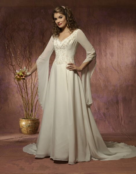 Wedding Dress_Long sleeves SC081
