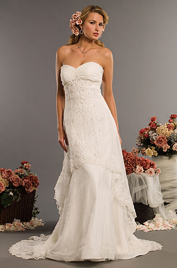 Wedding Dress_Sweetheart neckline SC168
