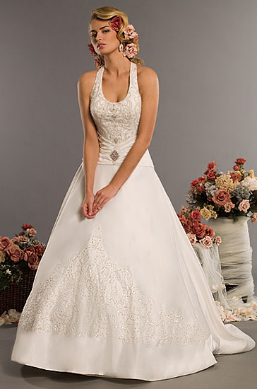 Wedding Dress_Full A-line gown SC177