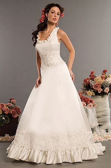 Wedding Dress_A-line gown SC179