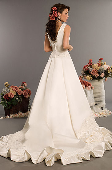 Wedding Dress_A-line gown SC179